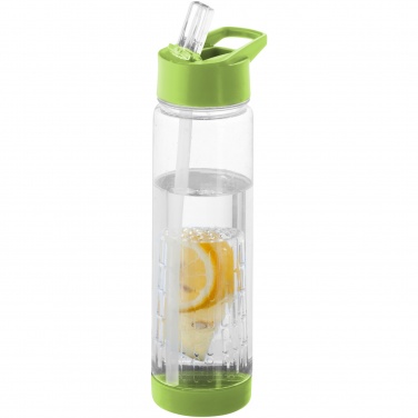 Logotrade Firmengeschenke das Foto: Tutti frutti 740 ml Tritan™ Sportflasche mit Infuser