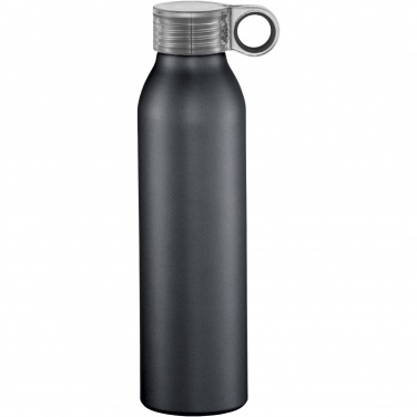 Logotrade Firmengeschenke das Foto: Grom 650 ml Aluminium Sportflasche