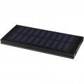 Stellar 8000 mAh Solar Powerbank, Durchgehend schwarz