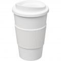 Americano® 350 ml Isolierbecher mit Schutzring, Weiß