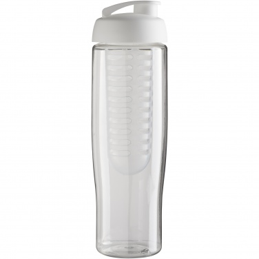 Logotrade Geschäftsgeschenke das Foto: H2O Active® Tempo 700 ml Sportflasche mit Klappdeckel und Infusor