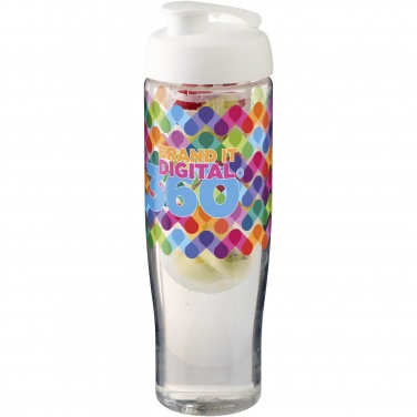 Logotrade Werbeartikel das Foto: H2O Active® Tempo 700 ml Sportflasche mit Klappdeckel und Infusor