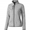 Tremblant Strickfleecejacke für Damen, Grau meliert