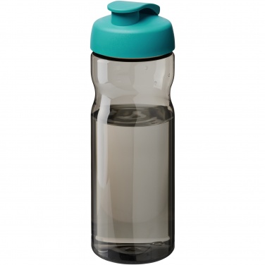 Logotrade Firmengeschenke das Foto: H2O Active® Eco Base 650 ml Sportflasche mit Klappdeckel