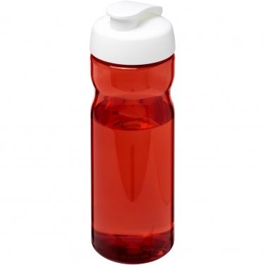 Logotrade Firmengeschenke das Foto: H2O Active® Eco Base 650 ml Sportflasche mit Klappdeckel