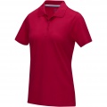 Graphite Poloshirt aus Bio-Baumwolle für Damen, Rot