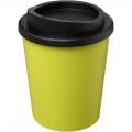 Americano® Espresso 250 ml recycelter Isolierbecher, Limettengrün / Tiefschwarz