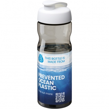 Logotrade Werbeartikel das Foto: H2O Active® Eco Base 650 ml Sportflasche mit Klappdeckel