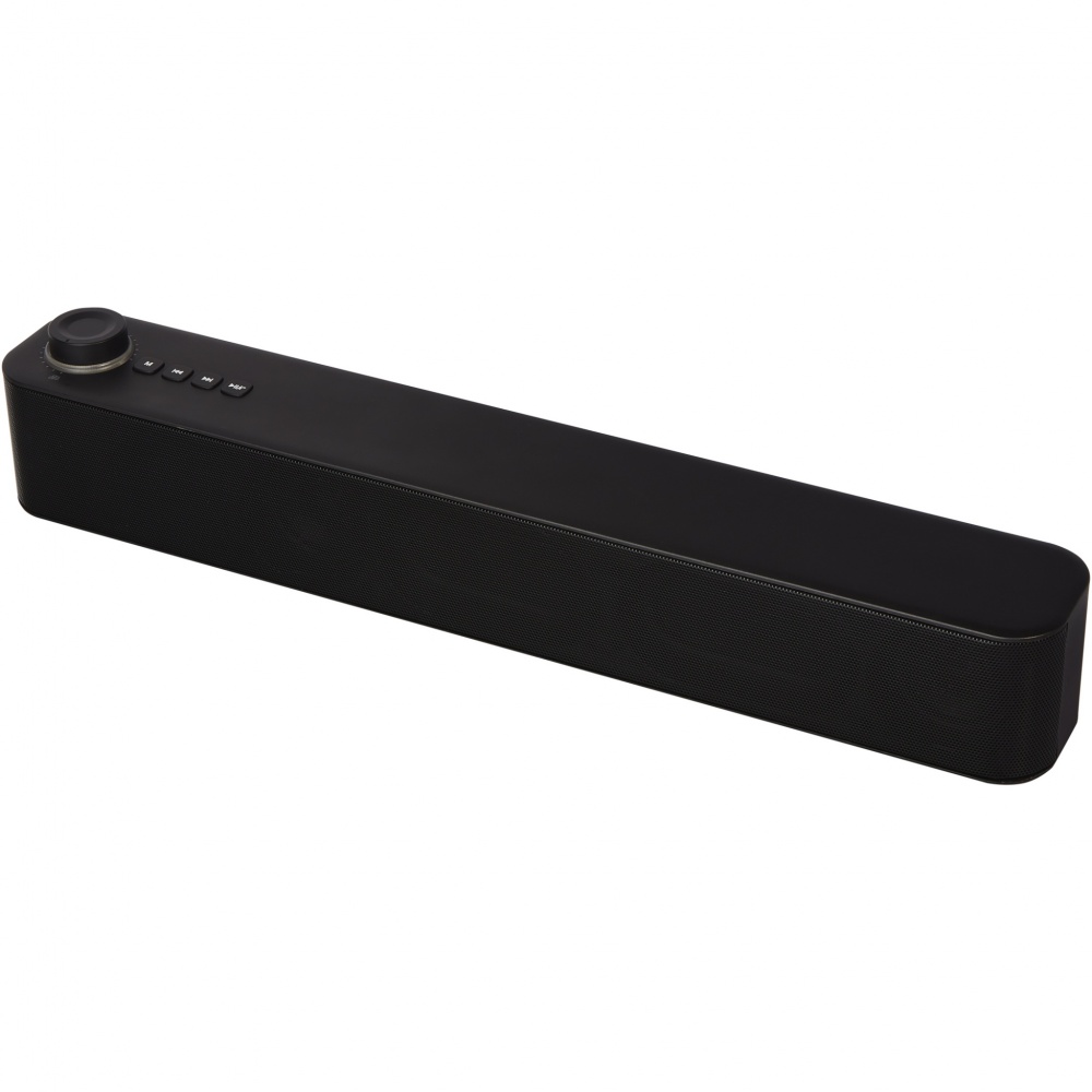 Logotrade Logogeschenke das Foto: Hybrid 2 x 5W hochwertige Bluetooth®-Soundbar