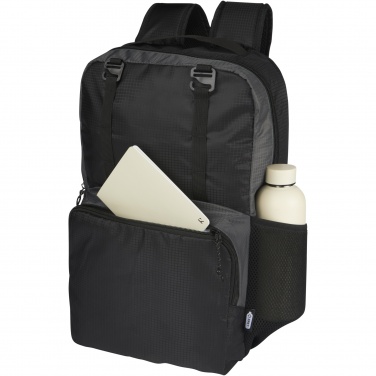 Logotrade Werbegeschenke das Foto: Trailhead 15" GRS recycelter zweifarbiger Laptop-Rucksack 14 L