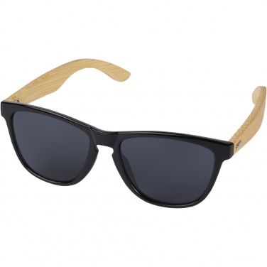 Logotrade Firmengeschenke das Foto: Sun Ray Ocean Bound Sonnenbrille aus Kunststoff und Bambus