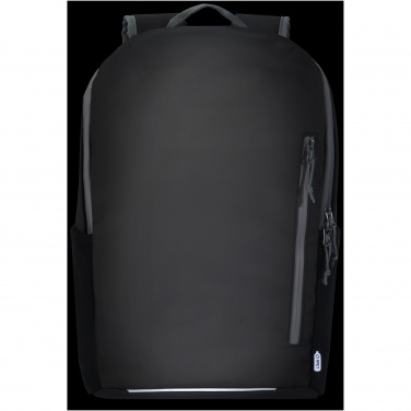 Logotrade Logogeschenke das Foto: Aqua wasserabweisender 15" Laptop-Rucksack aus GRS Recyclingmaterial 21 L