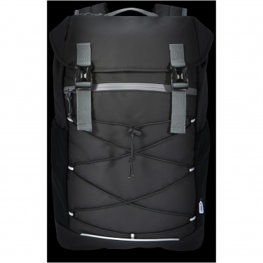 Logotrade Firmengeschenke das Foto: Aqua 15,6" GRS recycelter wasserabweisender Laptop-Rucksack 23 L