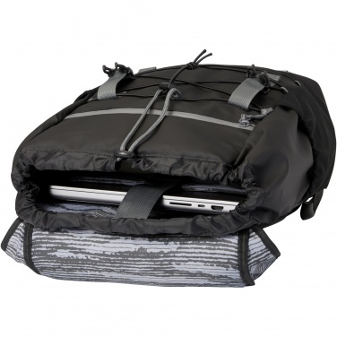 Logotrade Logogeschenke das Foto: Aqua 15,6" GRS recycelter wasserabweisender Laptop-Rucksack 23 L