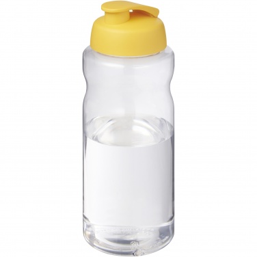 Logotrade Werbeartikel das Foto: H2O Active® Big Base 1L Sportflasche mit Klappdeckel 