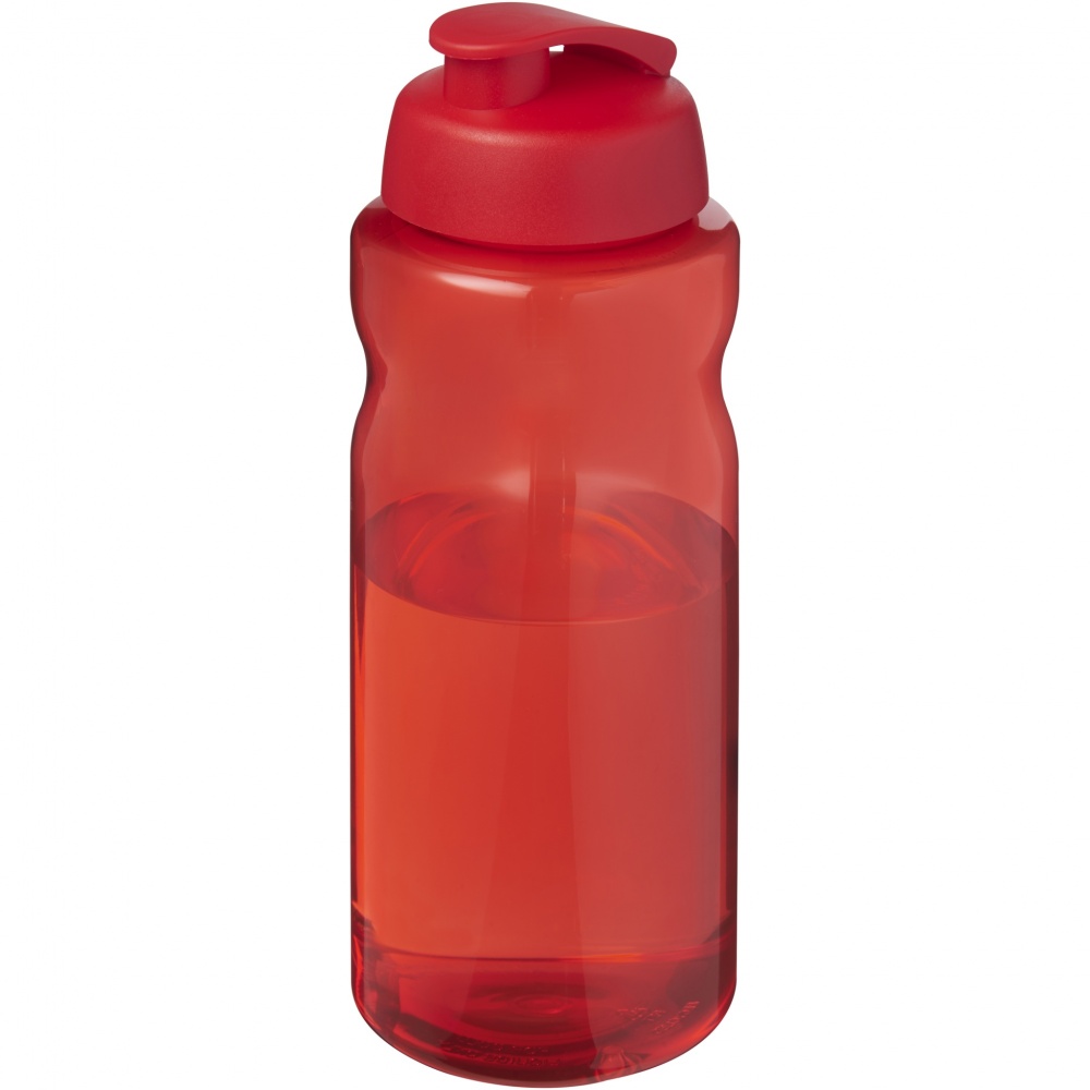 Logotrade Firmengeschenke das Foto: H2O Active® Eco Big Base 1L Sportflasche mit Klappdeckel 