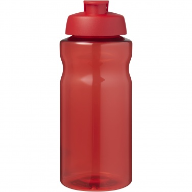 Logotrade Geschäftsgeschenke das Foto: H2O Active® Eco Big Base 1L Sportflasche mit Klappdeckel 