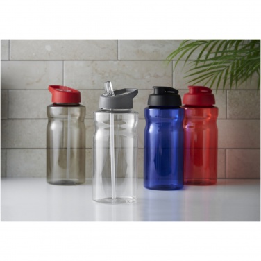 Logotrade Geschäftsgeschenke das Foto: H2O Active® Eco Big Base 1L Sportflasche mit Klappdeckel 