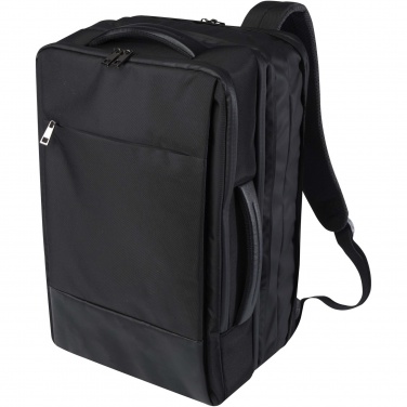 Logotrade Firmengeschenke das Foto: Expedition Pro 35L, 17" GRS recycelter erweiterbarer Laptop-Rucksack