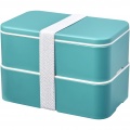 MIYO Renew Doppel-Lunchbox, Riffblau / Riffblau / Weiß