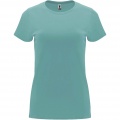 Capri T-Shirt für Damen, Staubiges Blau