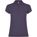 Star Poloshirt für Damen, Lila