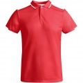 Tamil Sport Poloshirt für Kinder, Rot / Weiß