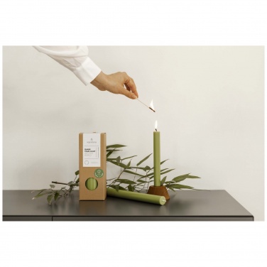 Logotrade Werbegeschenke das Foto: Originalhome Matcha Dinner Kerze