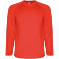 Montecarlo Langarm Sport-Shirt für Männer, Rot