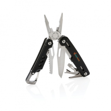 Logotrade Firmengeschenke das Foto: Solid Multitool mit Karabiner