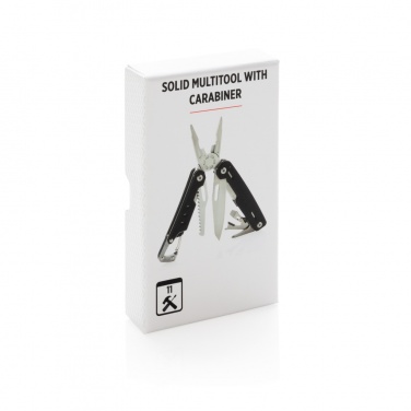 Logotrade Werbeartikel das Foto: Solid Multitool mit Karabiner