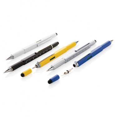 Logotrade Logogeschenke das Foto: 5-in-1 Aluminium Tool-Stift