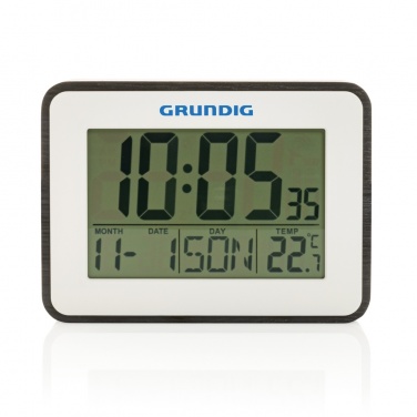 Logotrade Werbeartikel das Foto: Grundig Thermometer, Wecker und Kalender