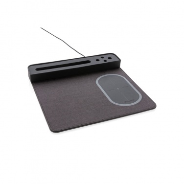 Logotrade Geschäftsgeschenke das Foto: Air Mousepad mit 5W Wireless Charger und USB