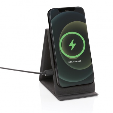 Logotrade Firmengeschenke das Foto: Artic magnetischer 10W Wireless Charging Smartphonehalter