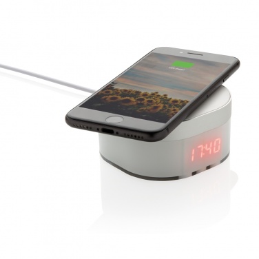 Logotrade Werbegeschenke das Foto: Aria 5W Wirless Charging Uhr