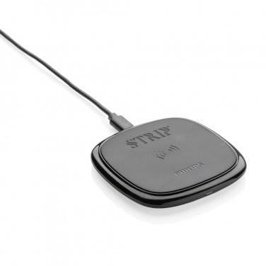 Logotrade Werbeartikel das Foto: Philips 10W Qi Wireless-Charger