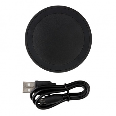 Logotrade Werbeartikel das Foto: Runder 5W Wireless-Charger