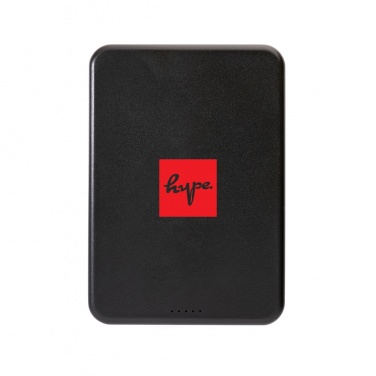 Logotrade Werbegeschenke das Foto: Magnetix 5.000mAh magnetische Powerbank aus RCS recycel. ABS