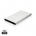 4.000mAh Type-C Powerbank aus RCS recyeltem ABS & Aluminium, Silber