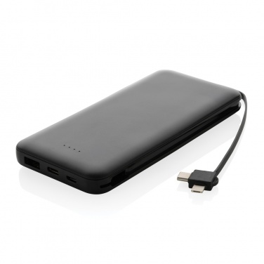 Logotrade werbemittel das Foto: Lockhart 10.000mAh Powerbank aus RCS Kunststoff