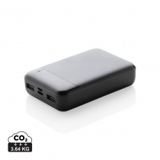 10.000 mAh Powerbank aus RCS Standard recyceltem Kunststoff