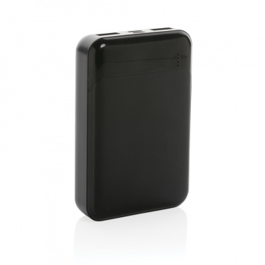 Logotrade Werbeartikel das Foto: 10.000 mAh Powerbank aus RCS Standard recyceltem Kunststoff