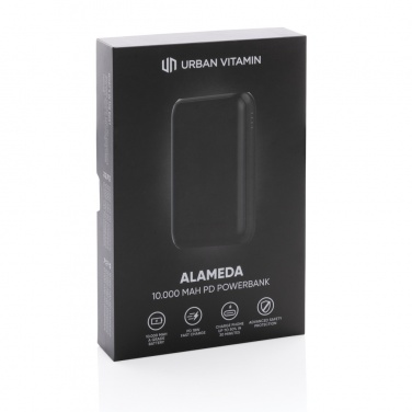 Logotrade Werbeartikel das Foto: Urban Vitamin Alameda 10.000mAh 18W PD Powerbank