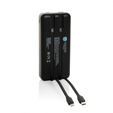 Logotrade Werbegeschenke das Foto: Gridley 20.000mAh 65W Laptop Powerbank aus RCS rPlastik