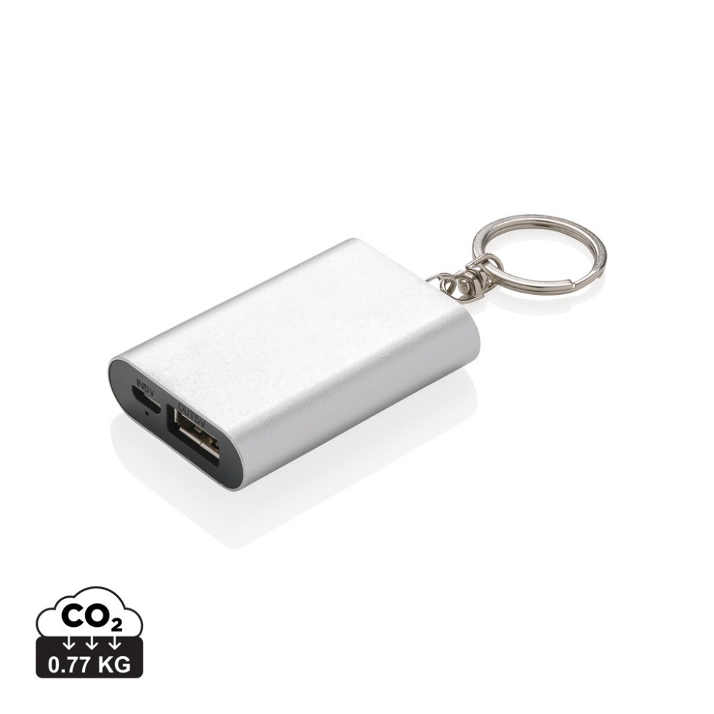 Logotrade Logogeschenke das Foto: 1.000 mAh Schlüsselanhänger Powerbank