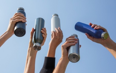 Logotrade Werbeartikel das Foto: Auslaufgeschützte Kupfer-Vakuum-Flasche