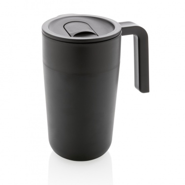 Logotrade Werbegeschenke das Foto: GRS recycelte PP und Stainless Steel Tasse mit Griff