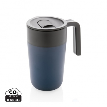 Logotrade Geschäftsgeschenke das Foto: GRS recycelte PP und Stainless Steel Tasse mit Griff