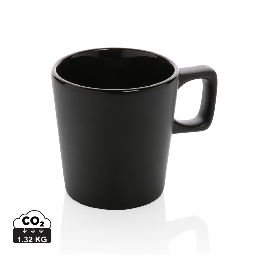 Logotrade Geschäftsgeschenke das Foto: Moderne Keramik Kaffeetasse, 300ml